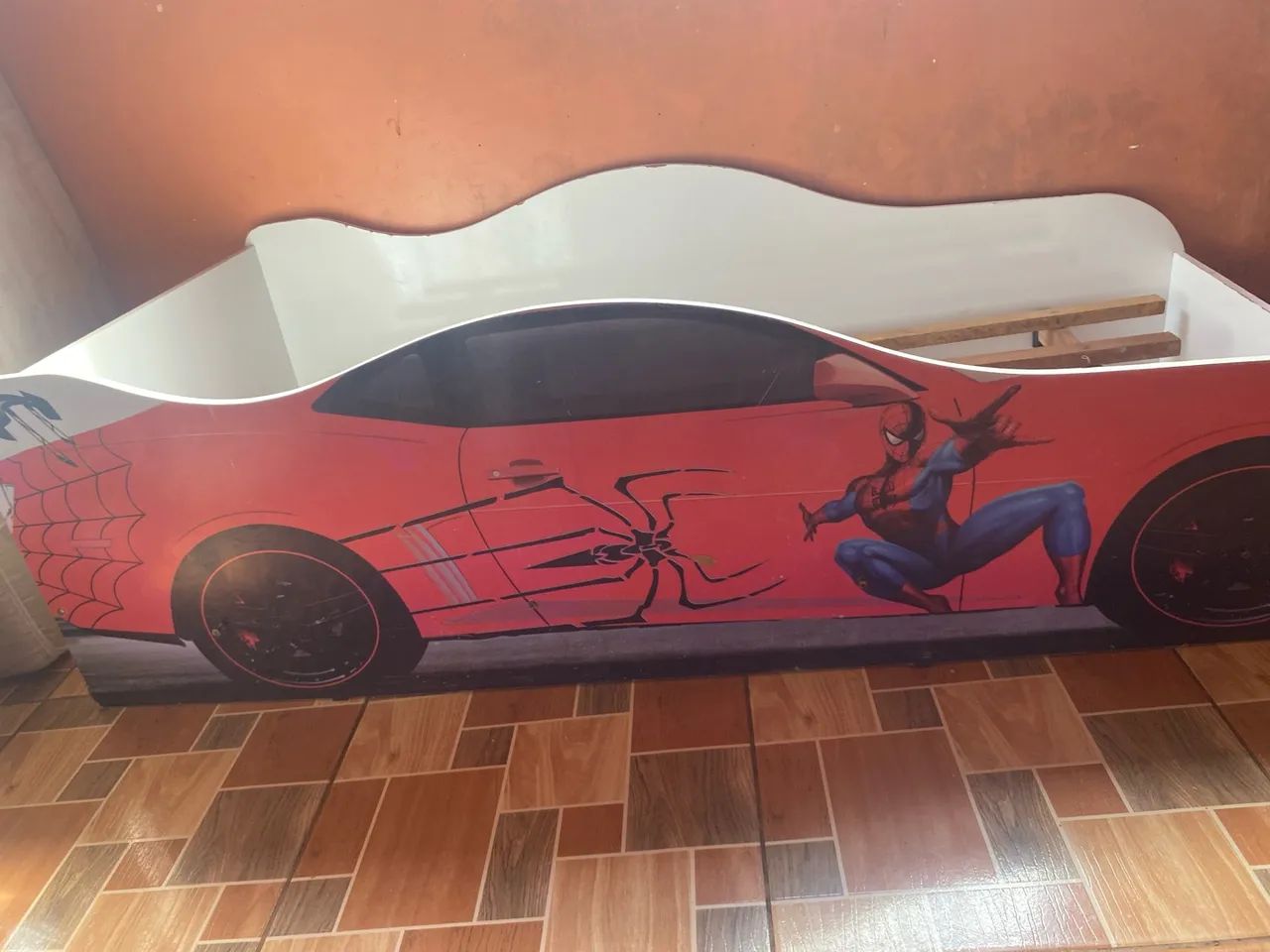 Cama infantil homem aranha com colchão  - Foto 2