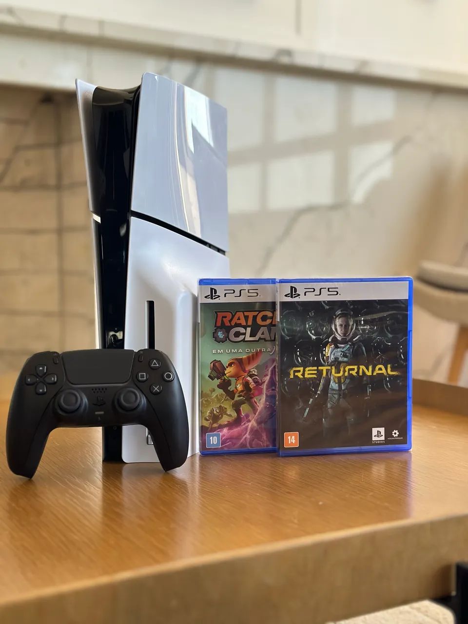 Vendo PS5 FAT 1Tera com Leitor de Disco - Foto 3