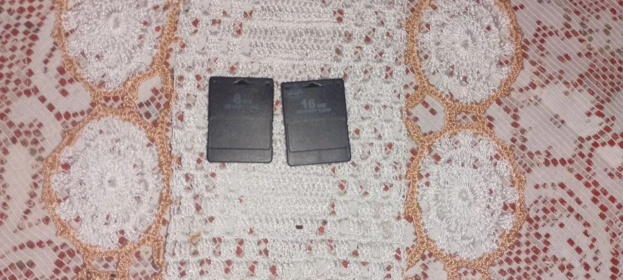 ps2 slim com 4 controles e 2 memory card  - Foto 4