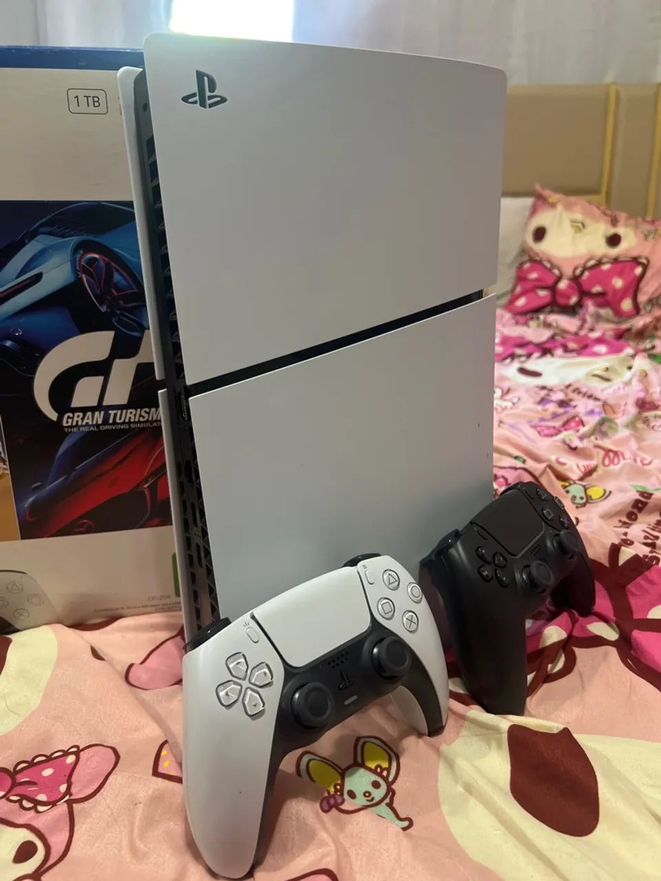 PS5 Slim com dois controles ? Excelente oportunidade! ? - Foto 2