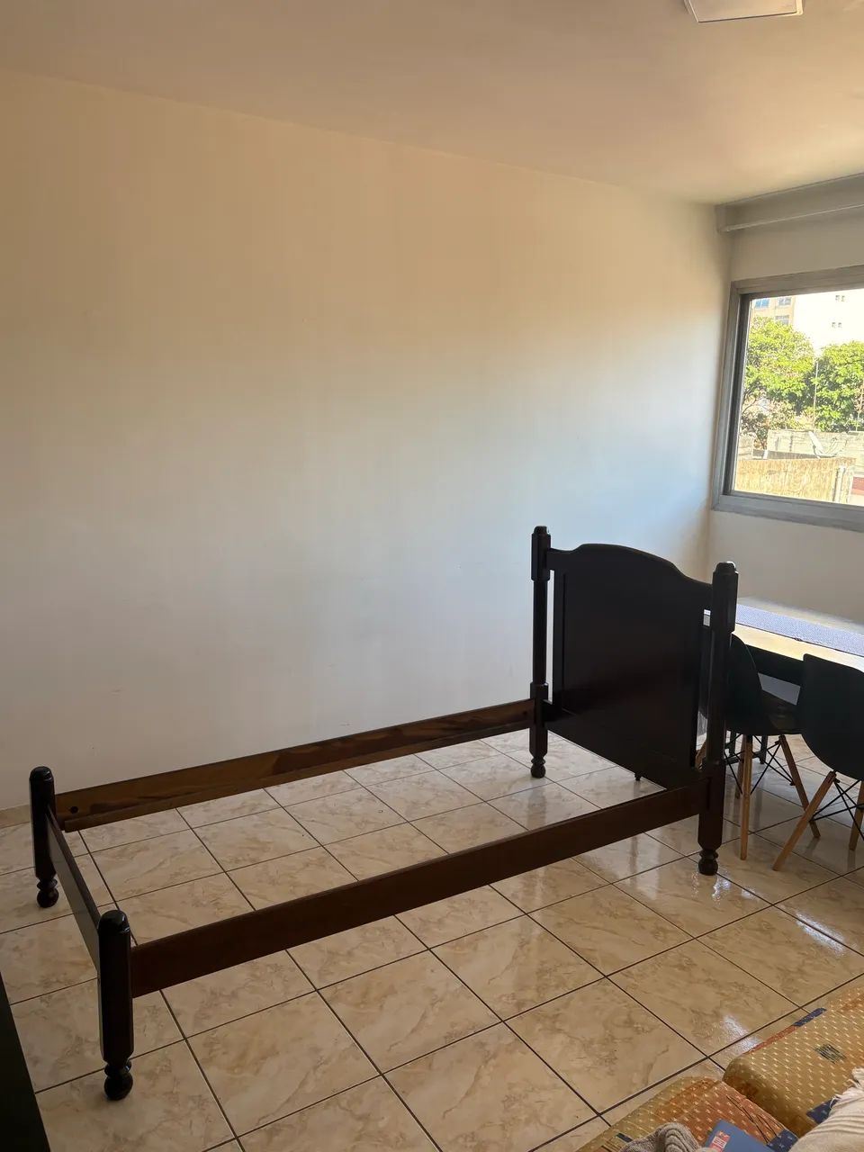 Cama de solteiro Imbuia  - Foto 2