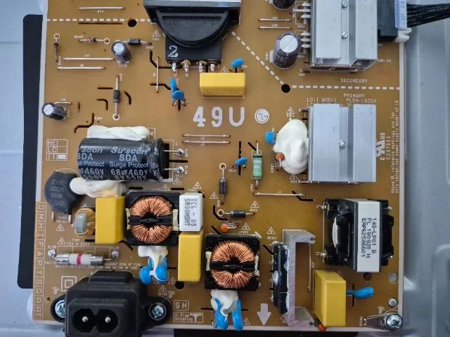 Placa fonte da TV LG 49UK6310PSE - Foto 4