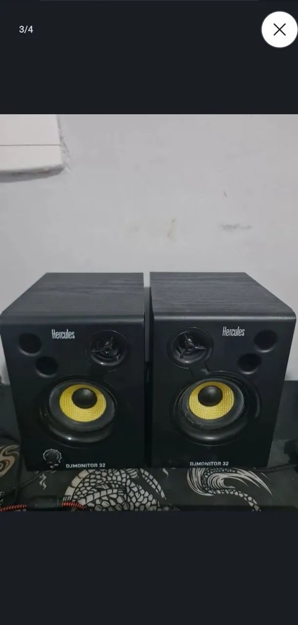 Kit Controladora Hercules Impulse 200 e Hercules DJMonitor 32 - Foto 3