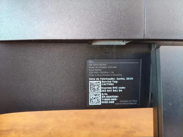 Monitor Dell 19  E1916HF Entrada Displayport  - Foto 4