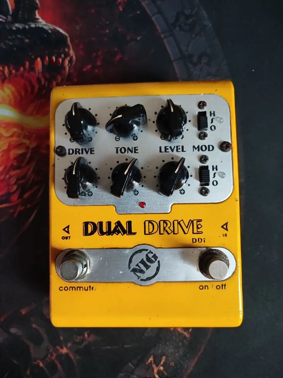 Pedal dual drive e Xtreme distorcion NIG - Foto 5