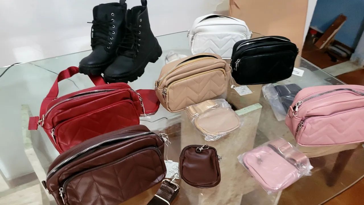 Kit de bolsas + bota 37 - Foto 3