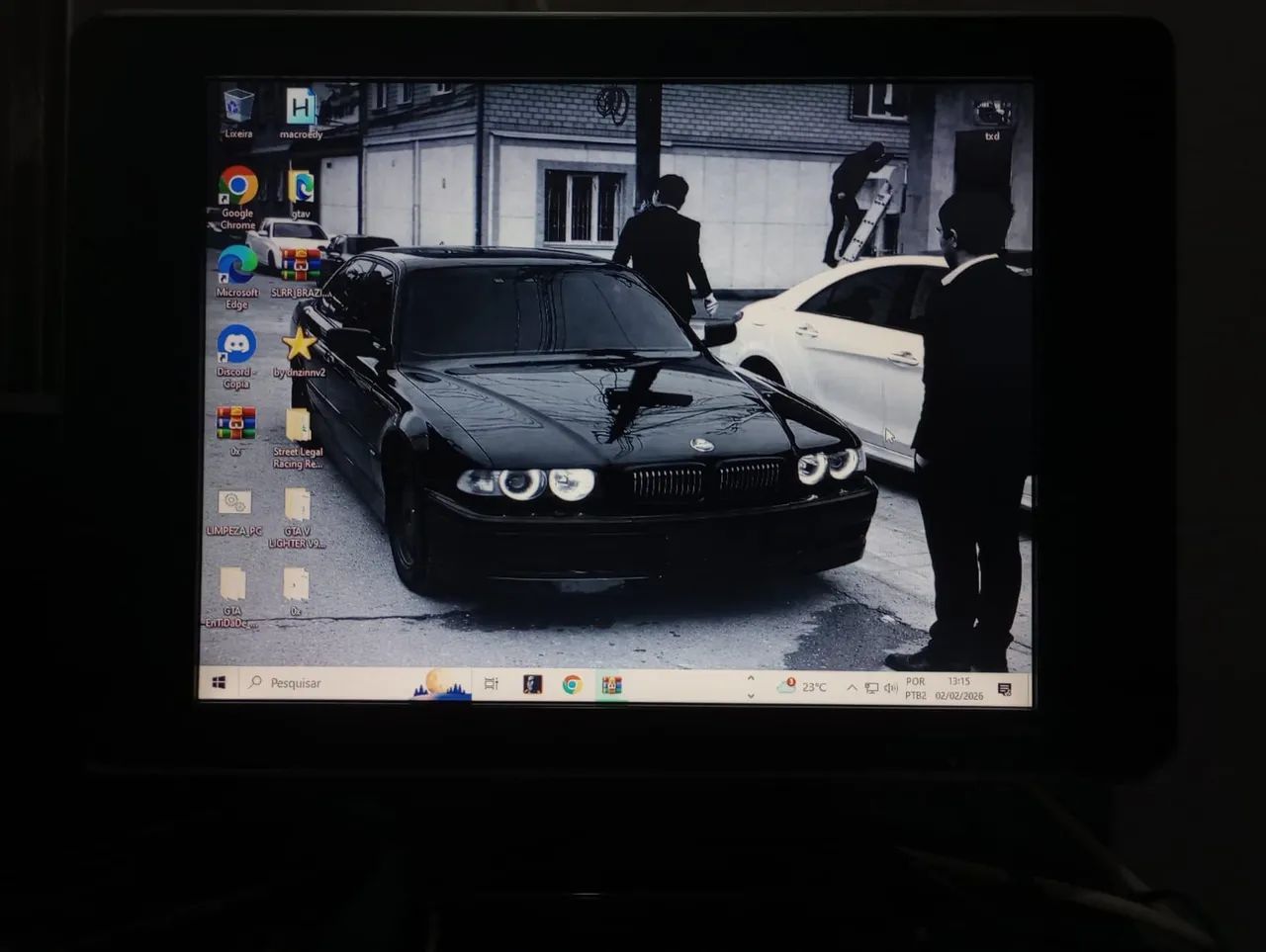 Monitor Hp vp15s em ótimo estado, funcionando perfeitamente - Foto 3
