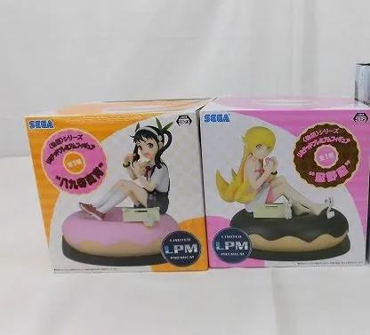 [ORIGINAL] Figure Boneca Sega LPM Monogatari  Shinobu Oshino e Mayoi Hachikuji