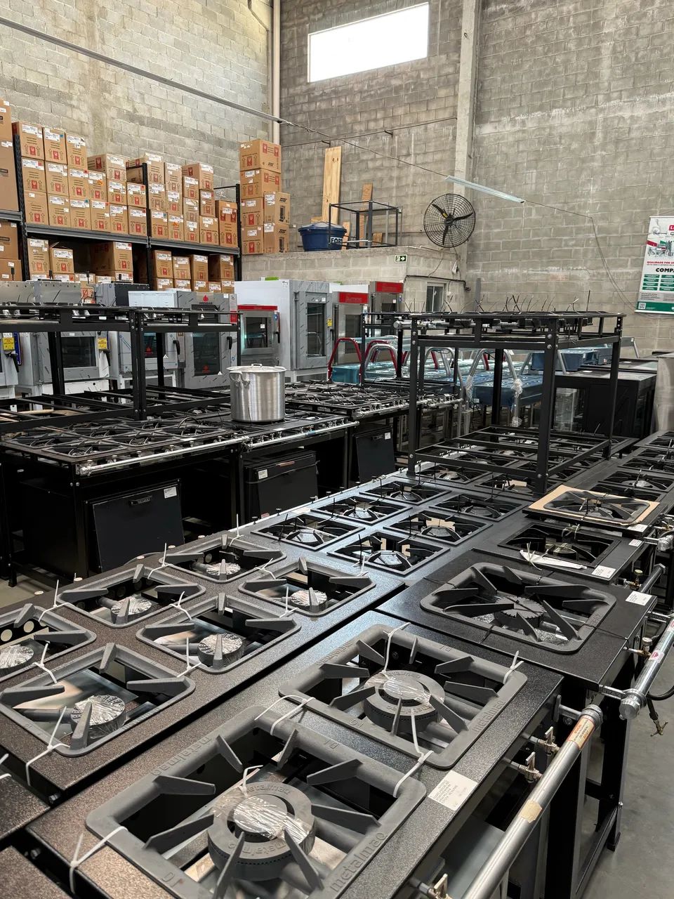 FOGÃO IND 4 BOCAS LINHA 4QD BP GOLD 40X40 - CEFAZ - Foto 5