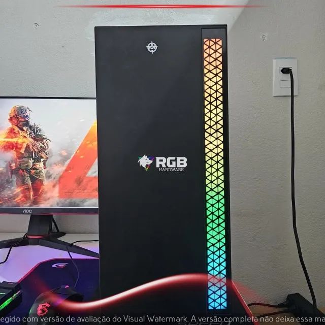 PC GAMER - Ryzen 5 3600 + GTX 1650 4GB + RAM 16GB + SSD 480GB 12X