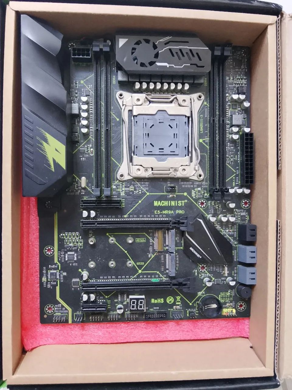 PLACA-MÃE MACHINIST E5 MR9A PRO - X99 / LGA 2011-3 - Foto 2