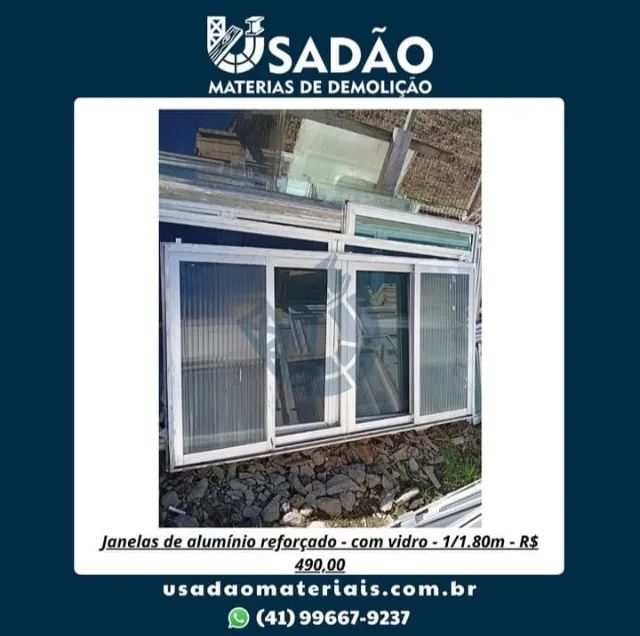 Janelas de Alumínio Reforçado com Vidro