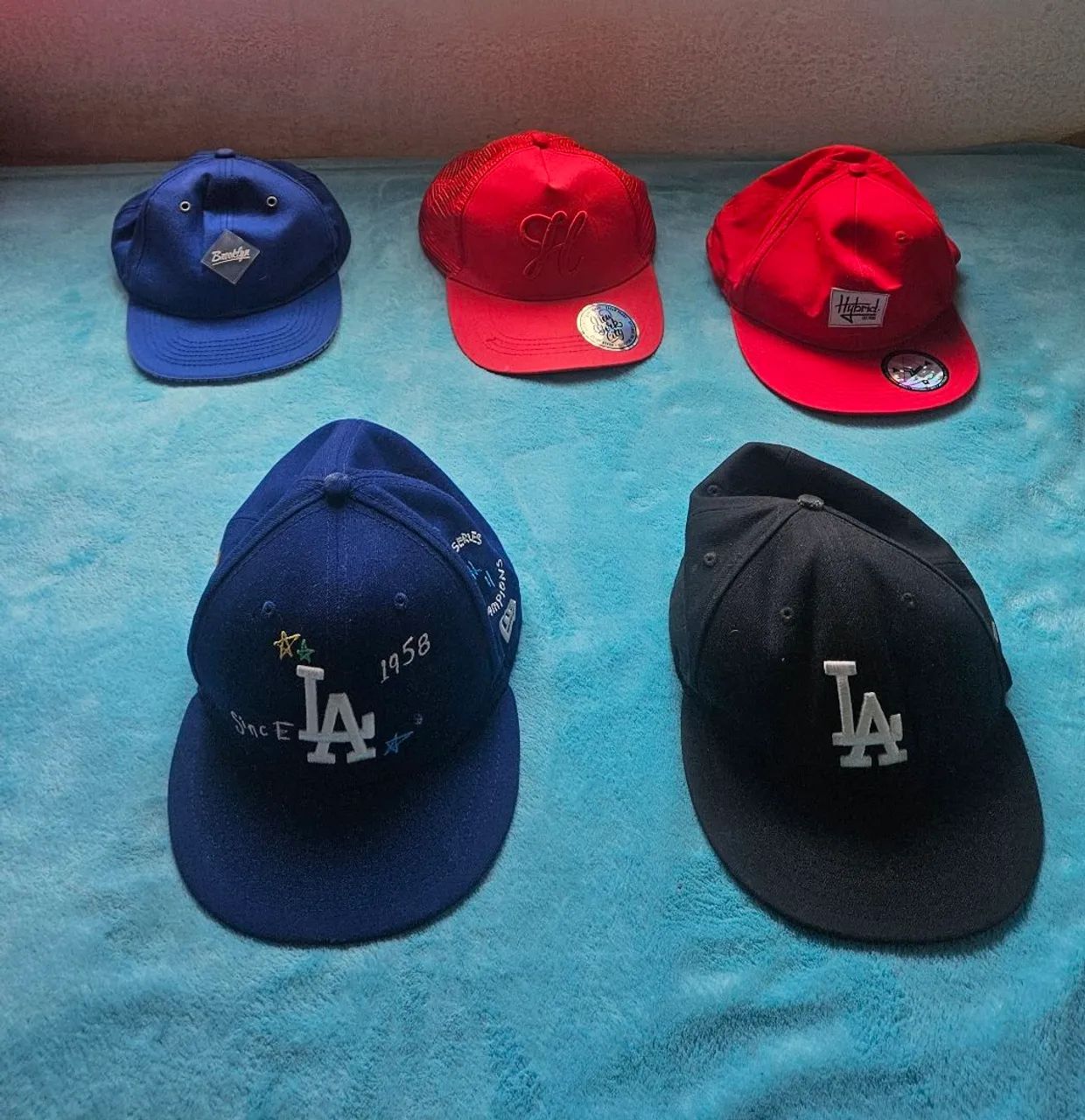 Lote 5 Bonés Vintage  |  individual: 60 R$