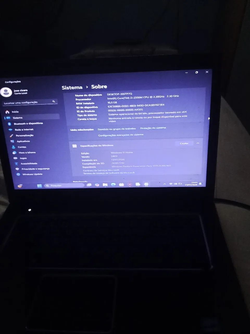 Notebook del