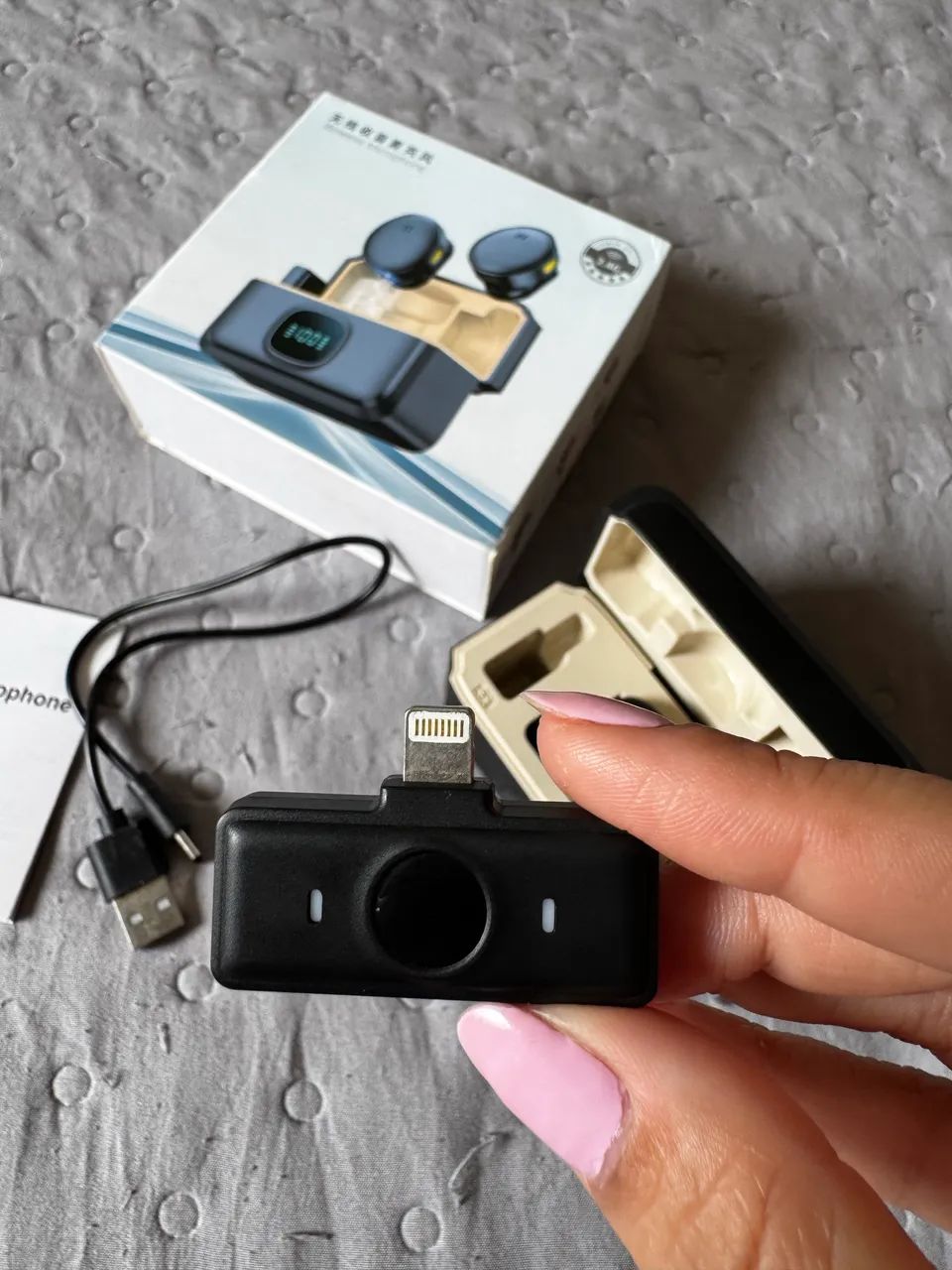 Microfone de Lapela para Celular - Foto 2