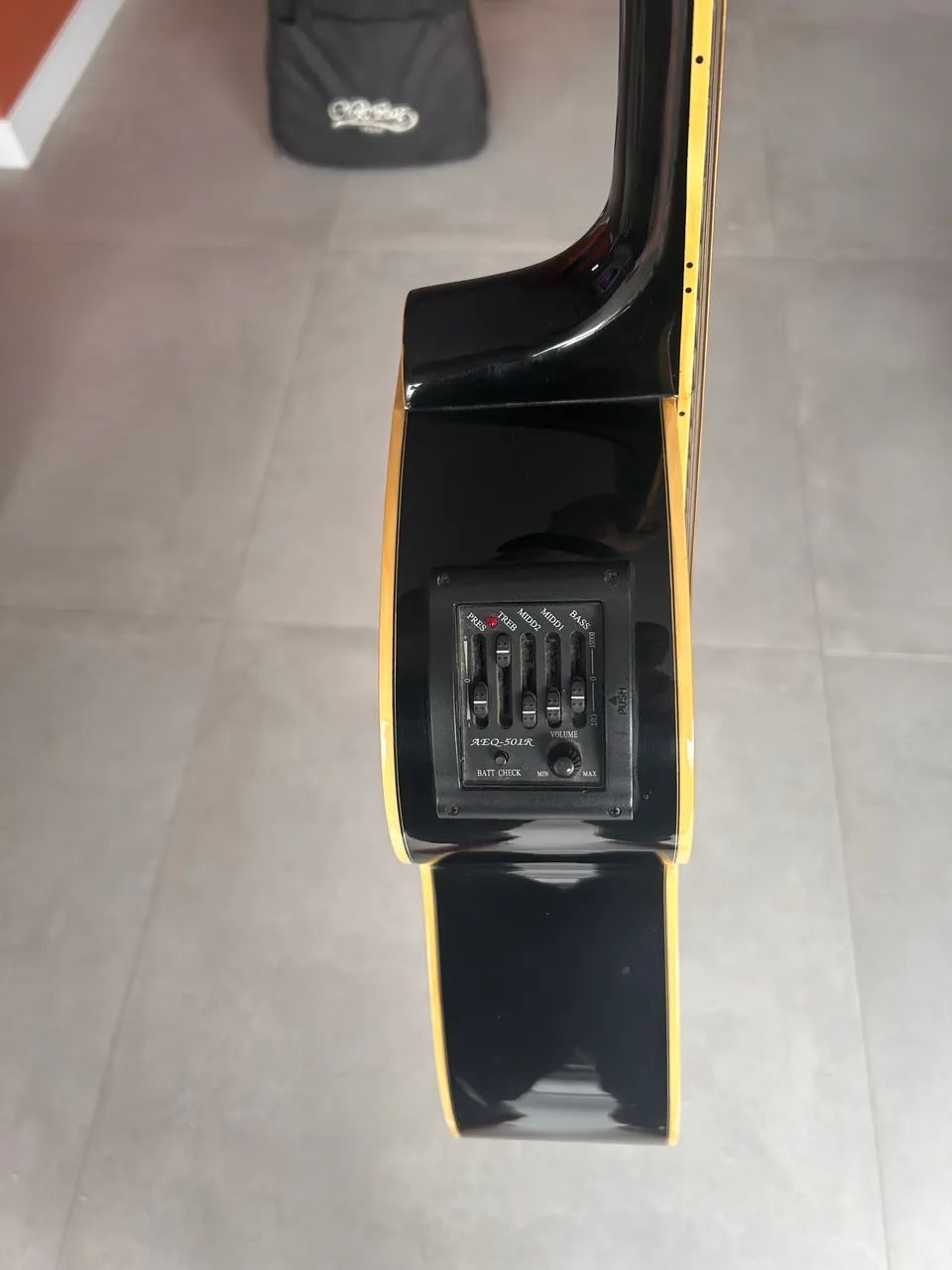 Violão Folk Eagle CH70 - Acompanha Case  - Foto 4