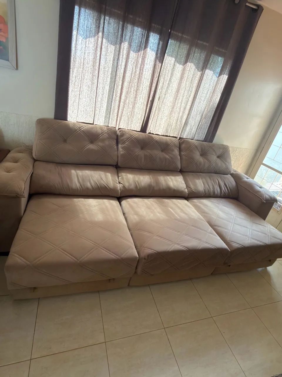 Vendo sofá retrátil e reclinável  - Foto 5