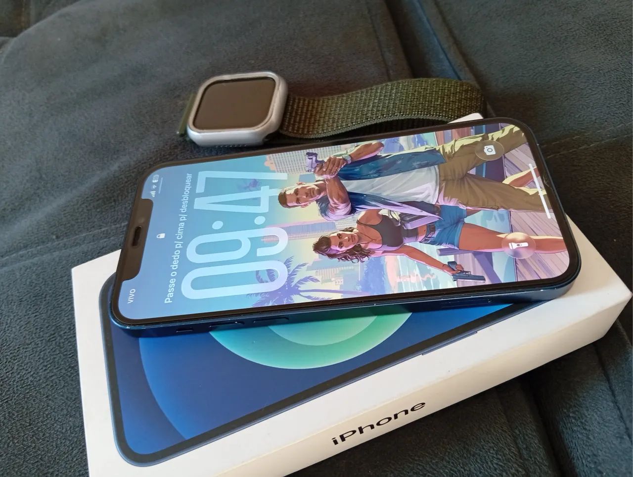 iPhone 12 + Apple Watch 5 (Trocas) - Foto 2