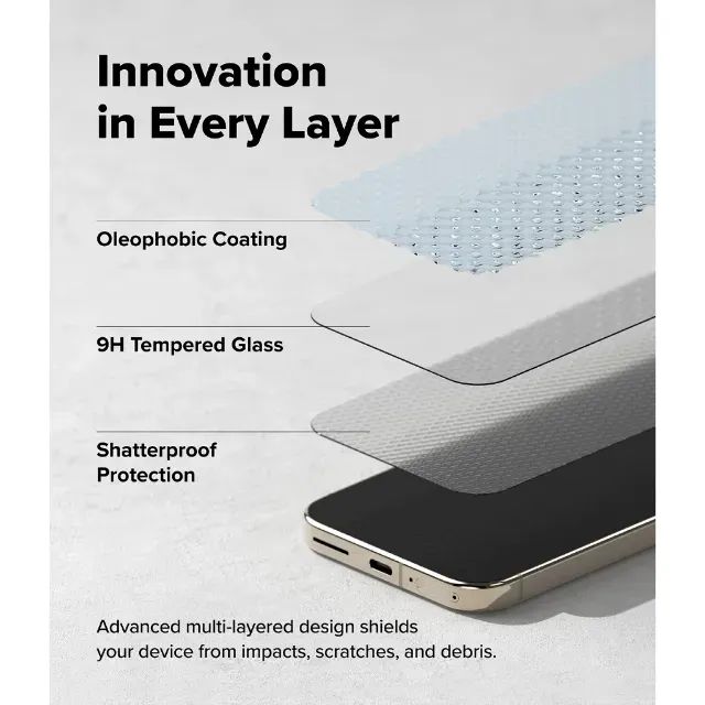 Película Ringke Easy Slide Glass Para Google Pixel 10 e 11 Pro XL, Pack com 2 unidades - Foto 4