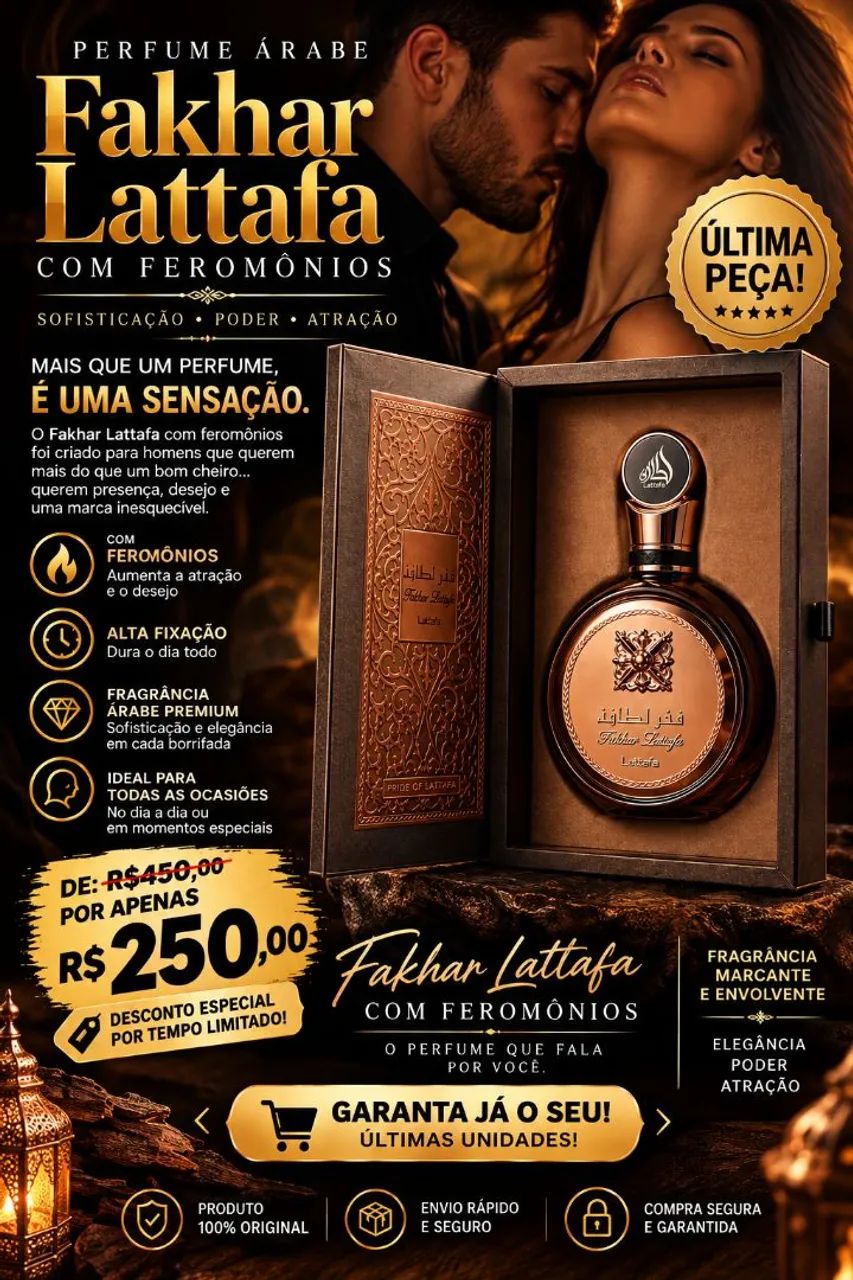 Perfume Arabe Original ULTIMA UNIDADE 