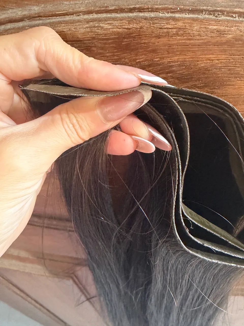Cabelo humano 80 ctm Brasileiro  - Foto 3