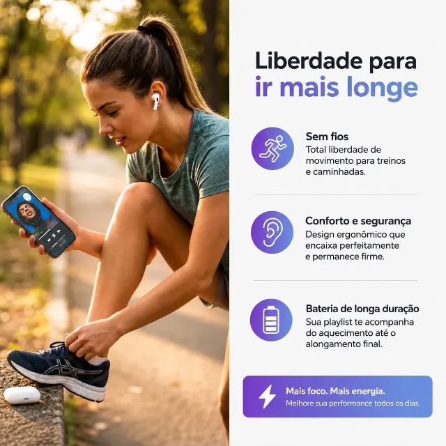 Fone de ouvido bluetooth - Foto 3