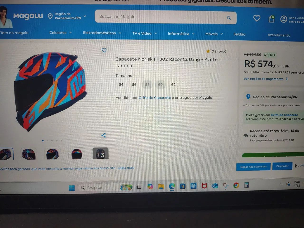 Vende-se capacetes Norisk - Foto 4