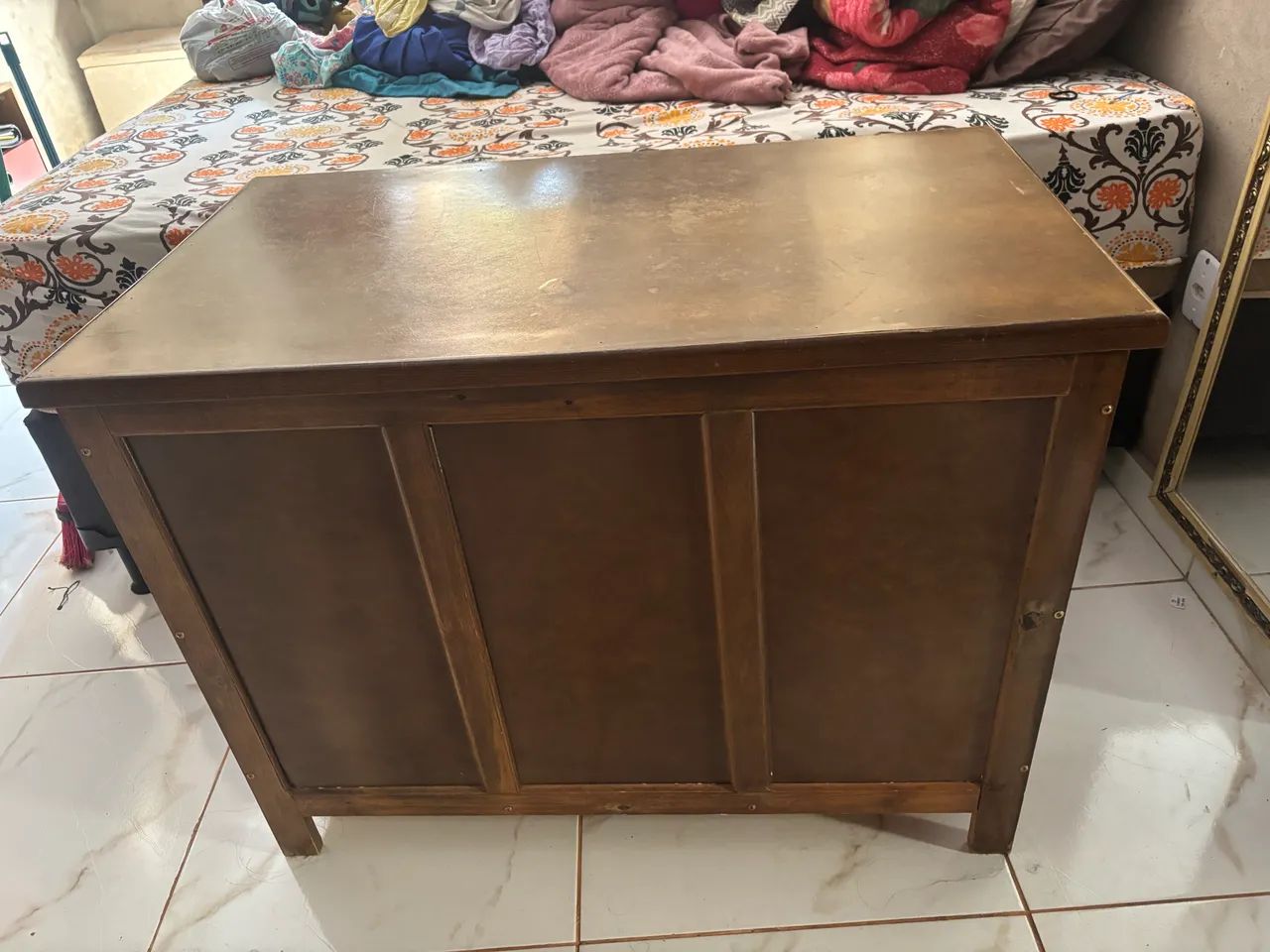 Baú para enxoval.