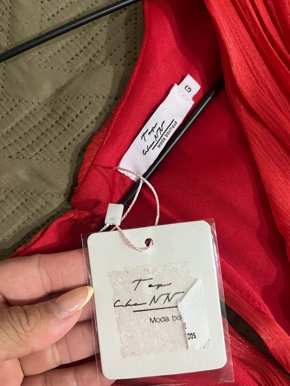 Vestido vermelho - G - Foto 4