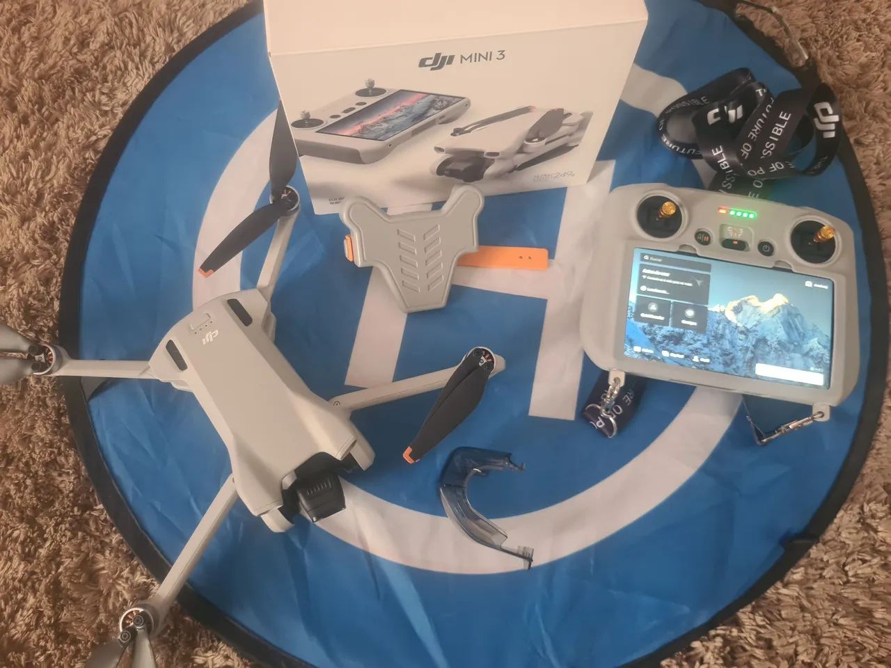 Drone mini 3 com tela  - Foto 2