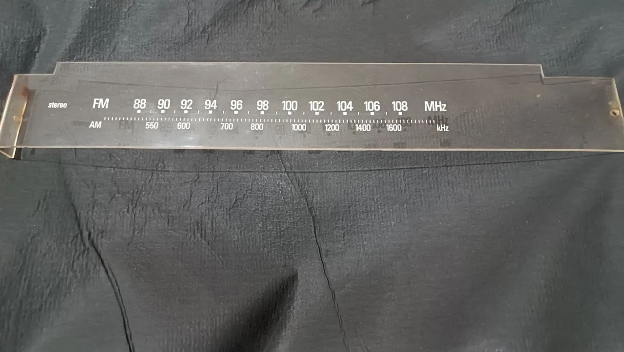 Dial para receiver gradiente am/FM model s-95 