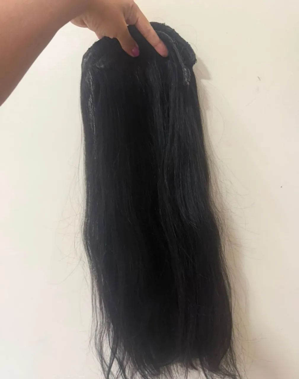 Cabelo humano 75 cm