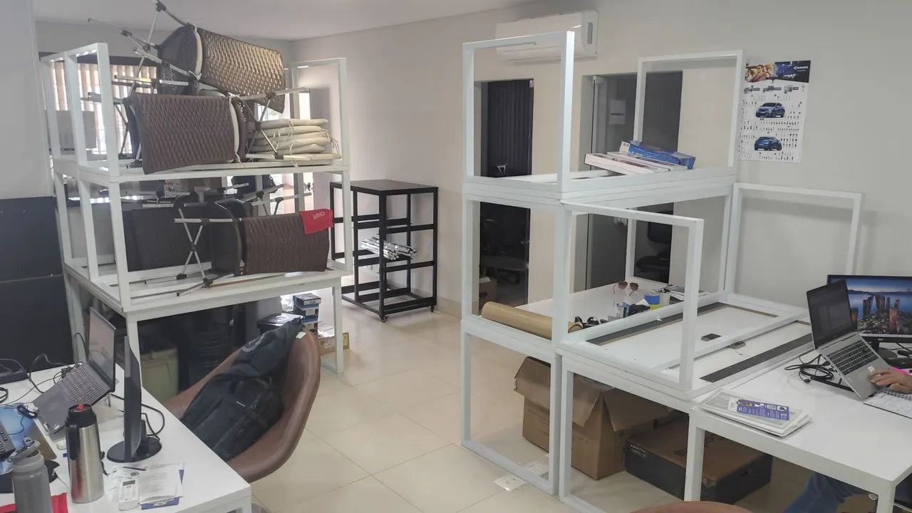 Mesa branca de corte - Foto 3