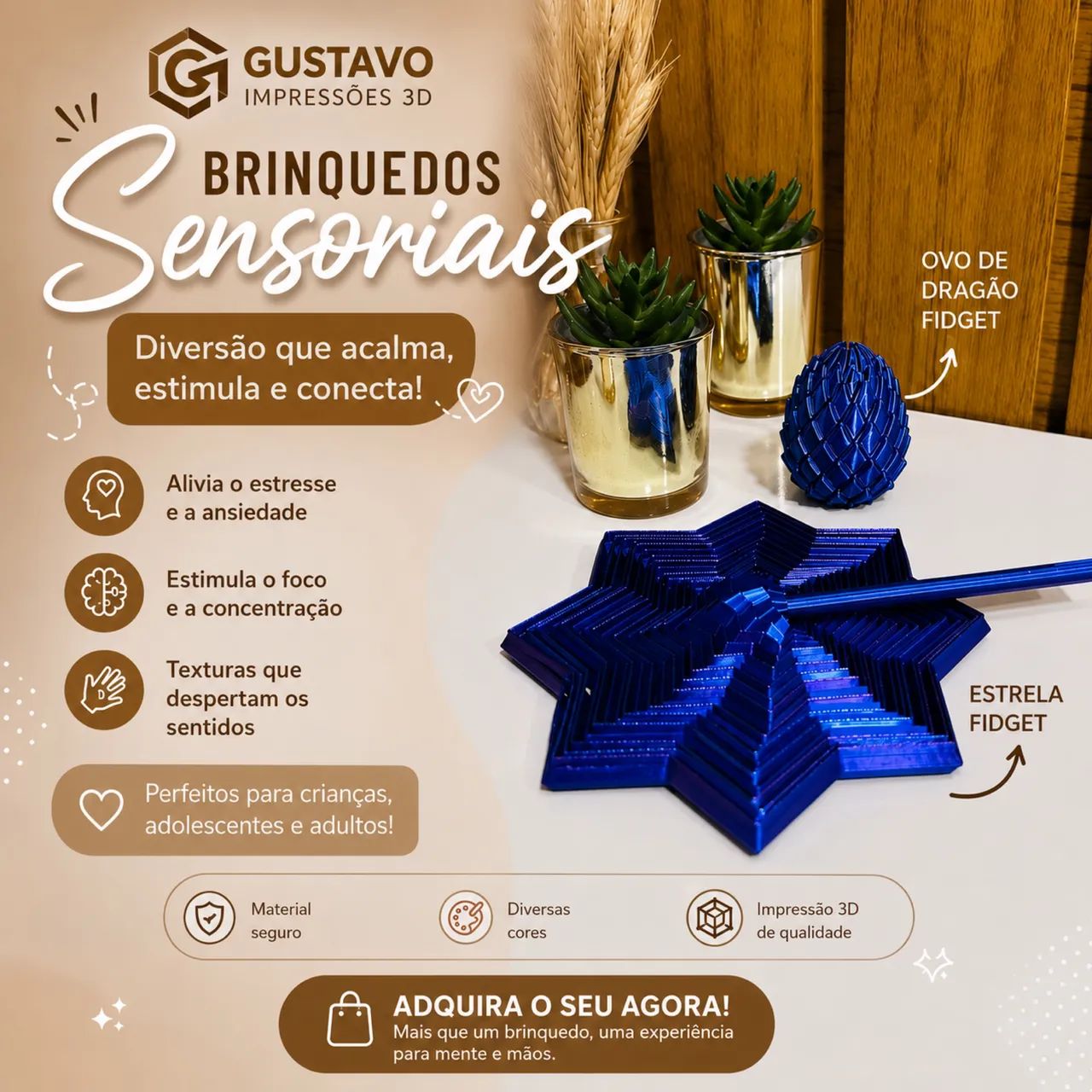 Brinquedos sensoriais  - Foto 3