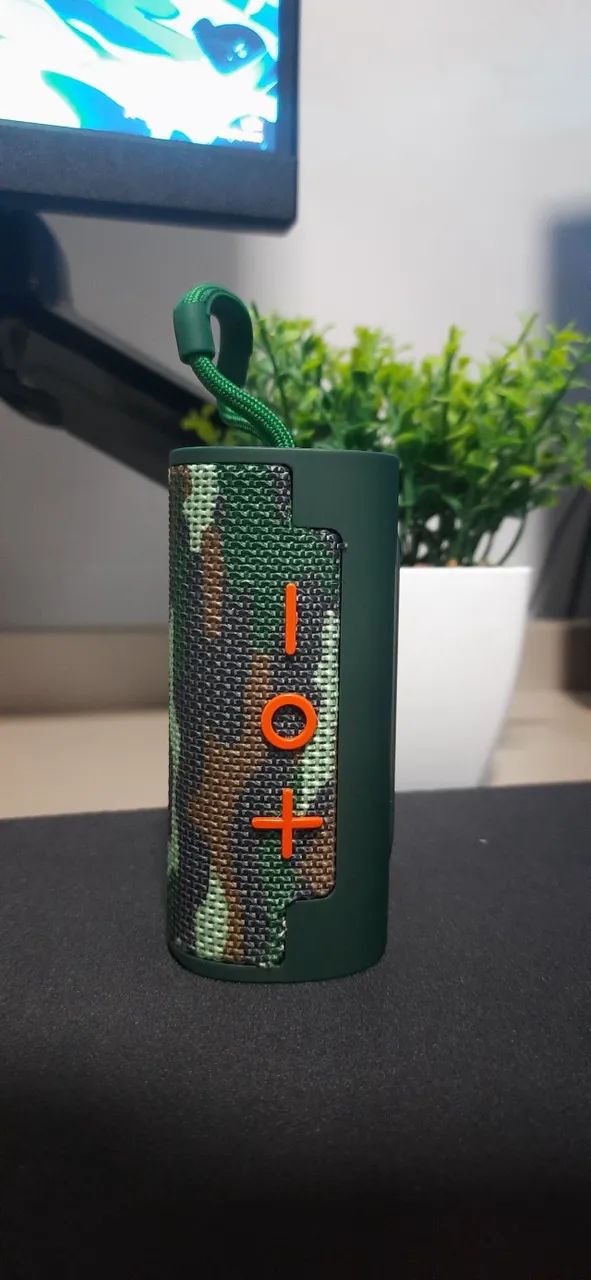 Caixa de Som Bluetooth Camuflada com LED - R$ 80 - Foto 3