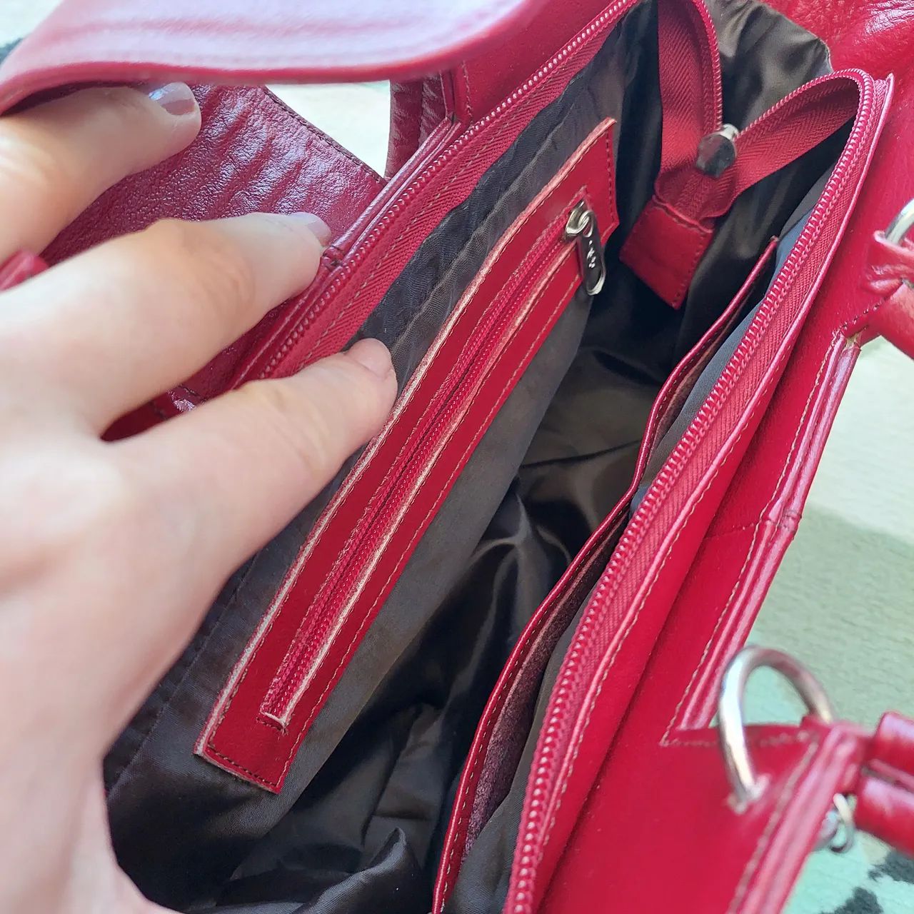 Bolsa de Couro Legítimo - Foto 3