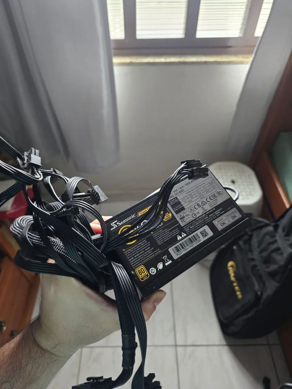 Fonte seasonic 650w 80 plus gold - Foto 2