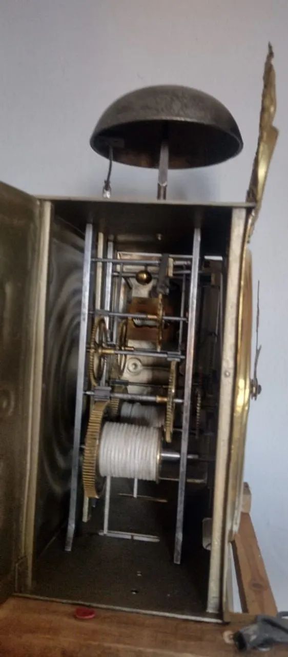 Máquina de relógio de chão usada Muriaé completa - Foto 2