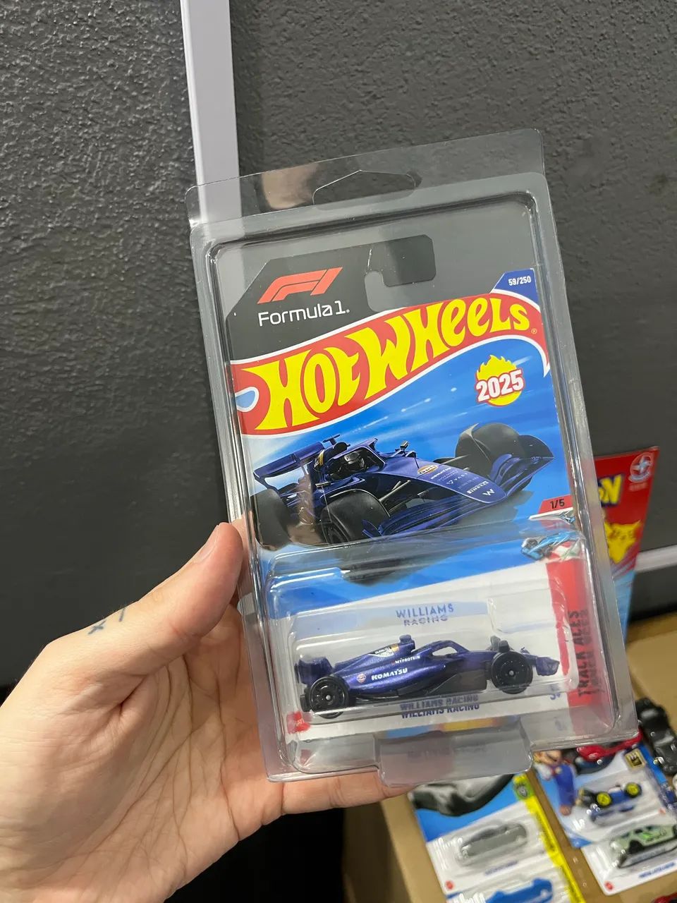 Hot Wheels Fórmula 1 Willians Racing 1:64 - Foto 3
