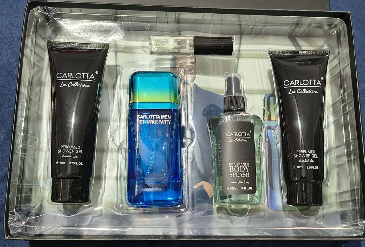 Kit CARLOTTA Les Collections Masculino - 5 itens