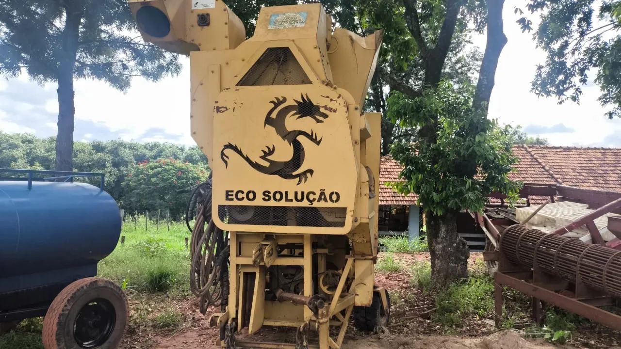 Recolhedor abanador e enleirador café 