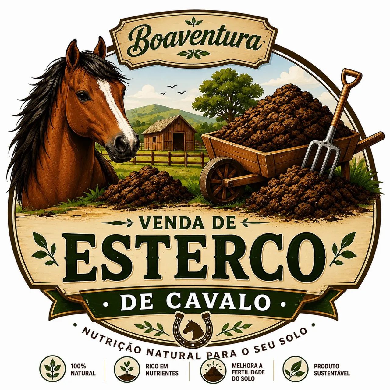 Esterco de cavalo ( adubo) - Foto 5