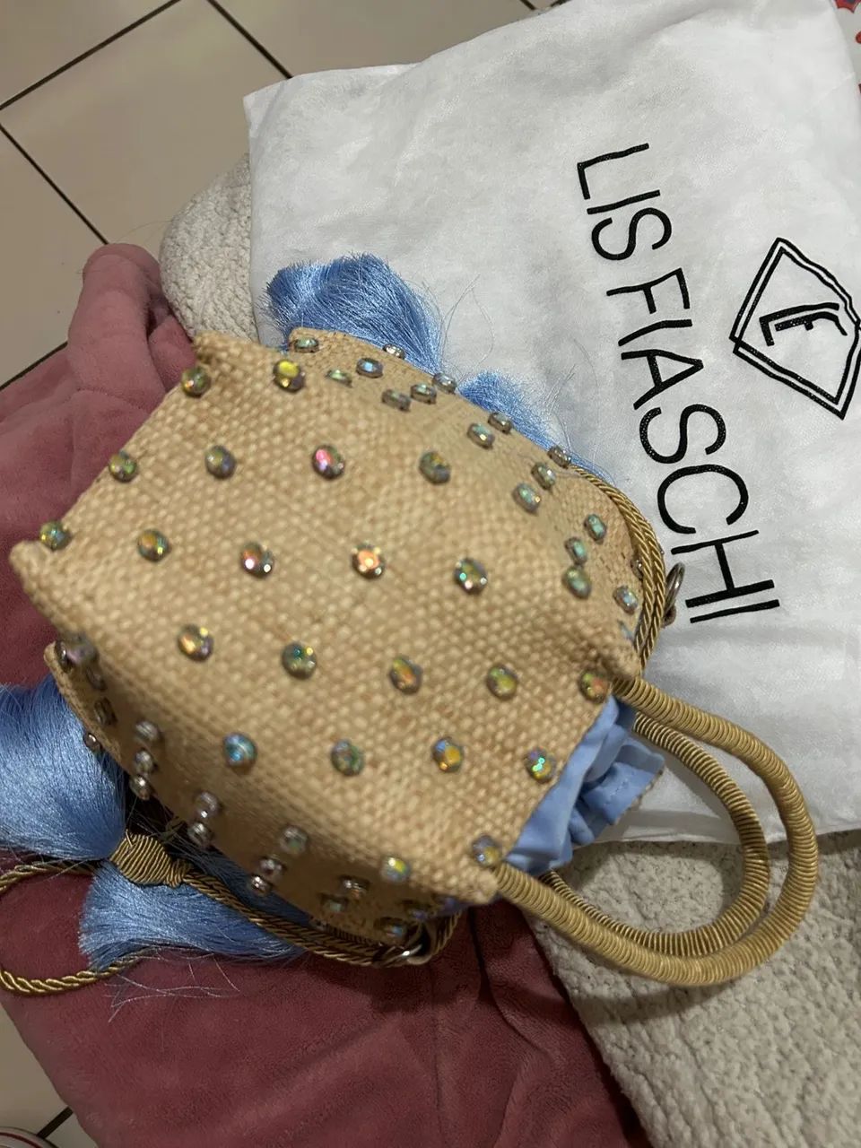 Bolsa original Lis Fiaschi nunca usada 
