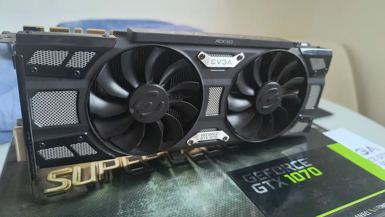 GTX 1070 OC EVGA - GPU Placa de Vídeo  - Foto 4