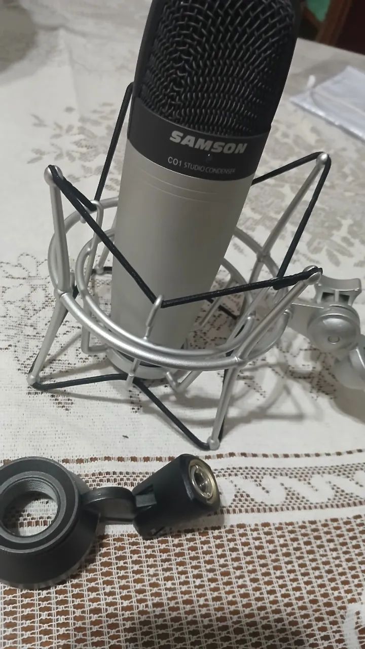 Microfone condensador Samson - Foto 4