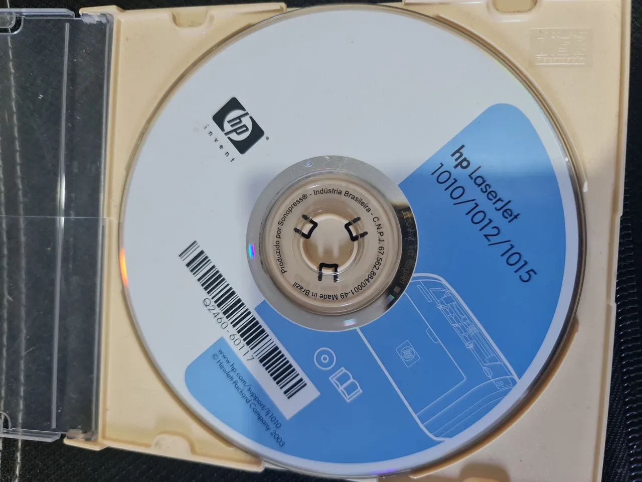 CD INSTALAÇÃO  HP LaserJet 1010/1012/1015 - Foto 2