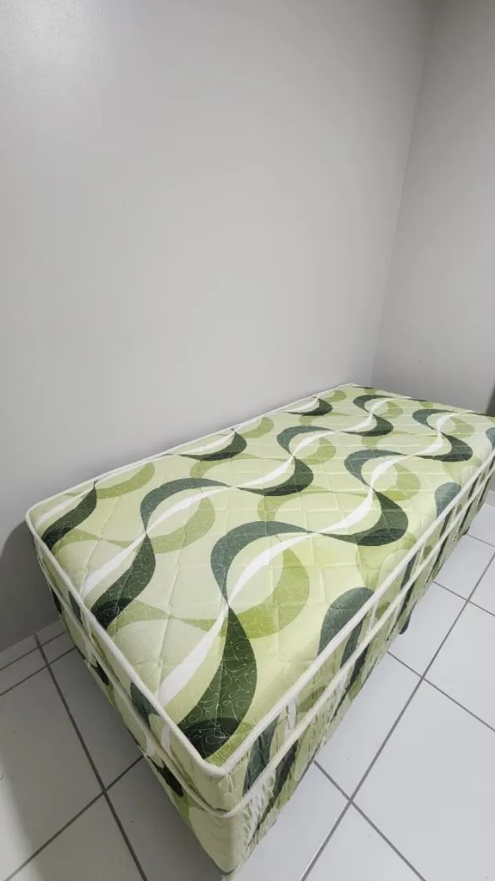   Cama Box Solteiro Pelmex Springs Molas Ensacadas