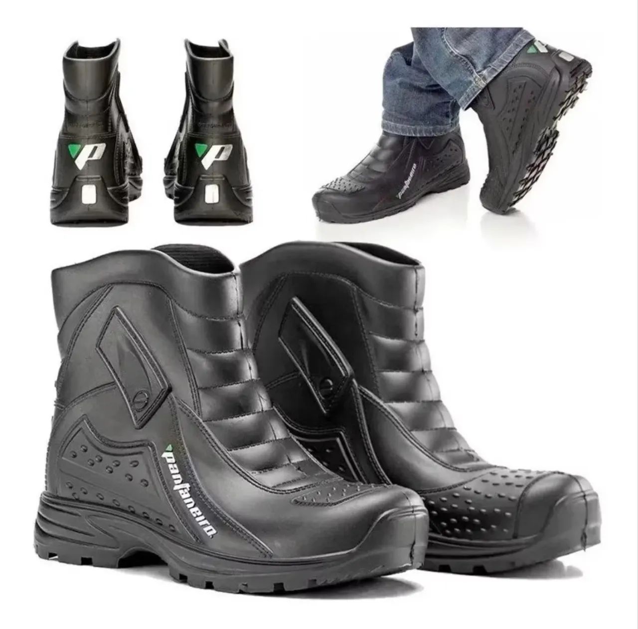 Bota de chuva para moto