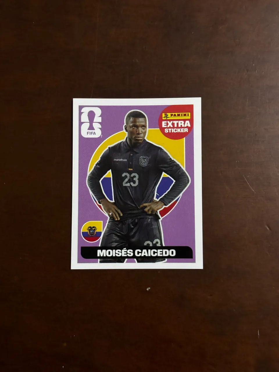 FIGURINHA LEGEND MOISES CAICEDO 