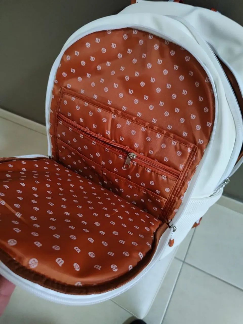 Mochila raqueteira Wilson Roland Garros - Foto 3